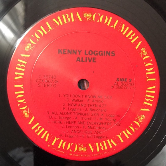 Kenny Loggins Alive Double Vinyl Lp Set '80 - Picture 5 of 12